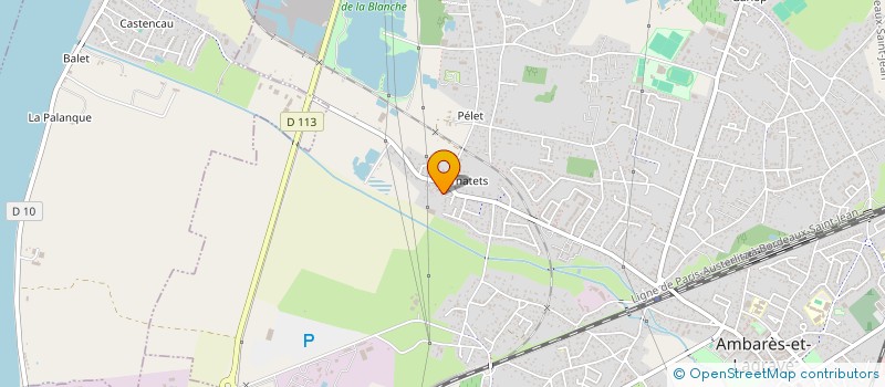 localisation de l'entreprise MONSIEUR WILLIAM ZHUEL  AMBARES-ET-LAGRAVE