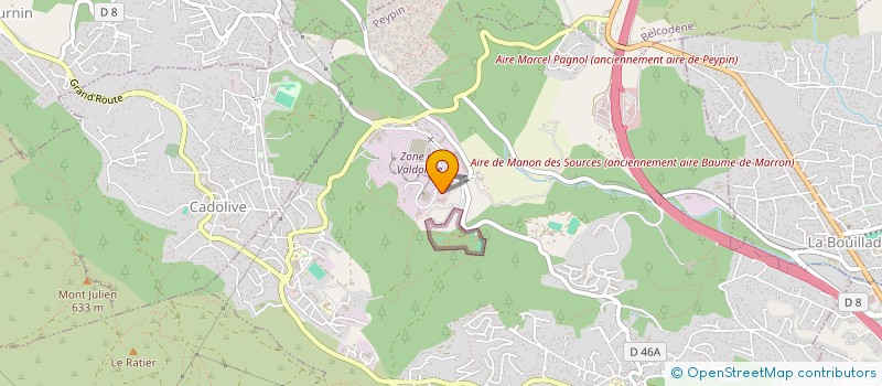 localisation de l'entreprise MONSIEUR WILLIAMS AGRIA LHANSOL  PEYPIN