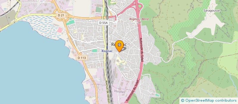 localisation de l'entreprise MONSIEUR WILLIAMS AMATO  ROGNAC