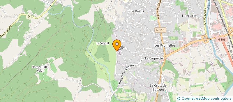 localisation de l'entreprise MONSIEUR WILLIAMS BAYLE  ALES