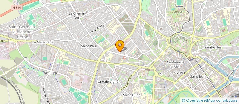 localisation de l'entreprise MONSIEUR WILLIAMS BONNEL à CAEN