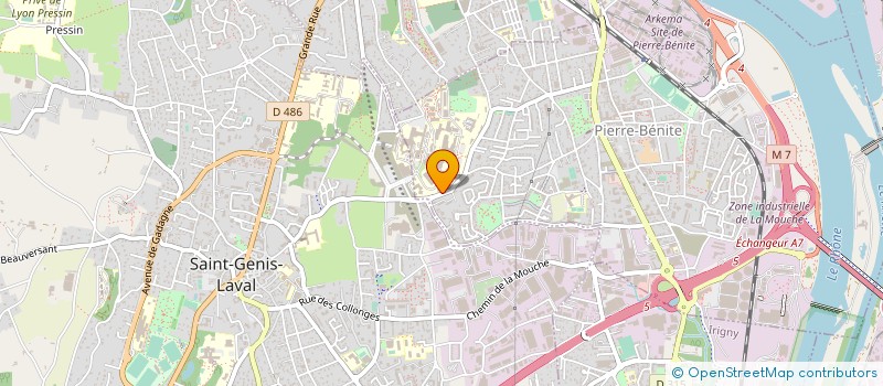 localisation de l'entreprise MONSIEUR WILLIAMS BRISSON  OULLINS-PIERRE-BENITE