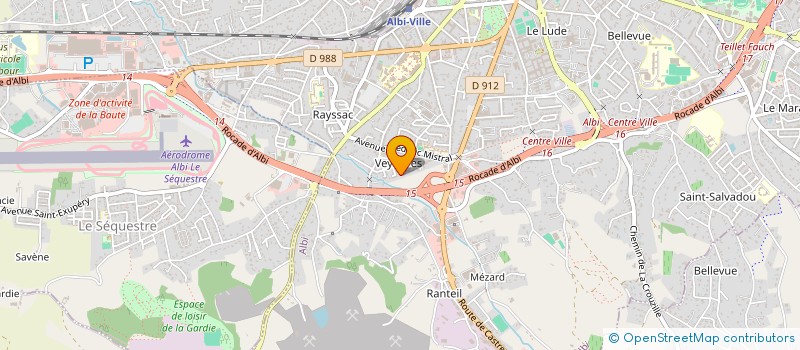 localisation de l'entreprise MONSIEUR WILLIAMS CRONARD à ALBI