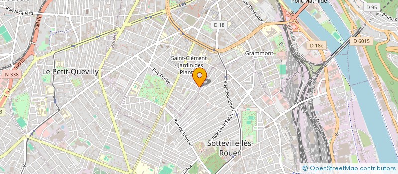 localisation de l'entreprise MONSIEUR WILLIAMS DAUWE à ROUEN