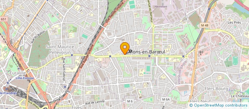 localisation de l'entreprise MONSIEUR WILLIAMS DE MATTEIS  MONS-EN-BARUL