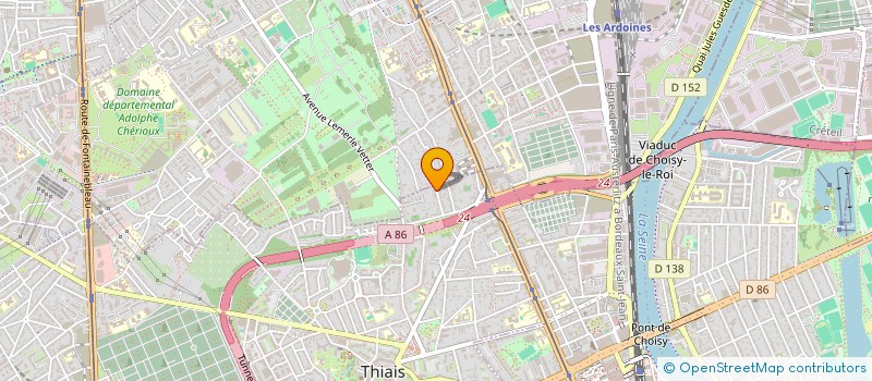 localisation de l'entreprise MONSIEUR WILLIAMS DO  THIAIS