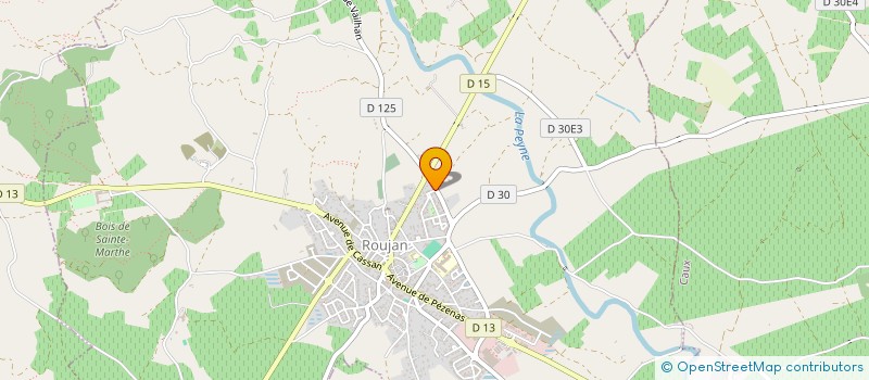localisation de l'entreprise MONSIEUR WILLIAMS DUPRAT à ROUJAN
