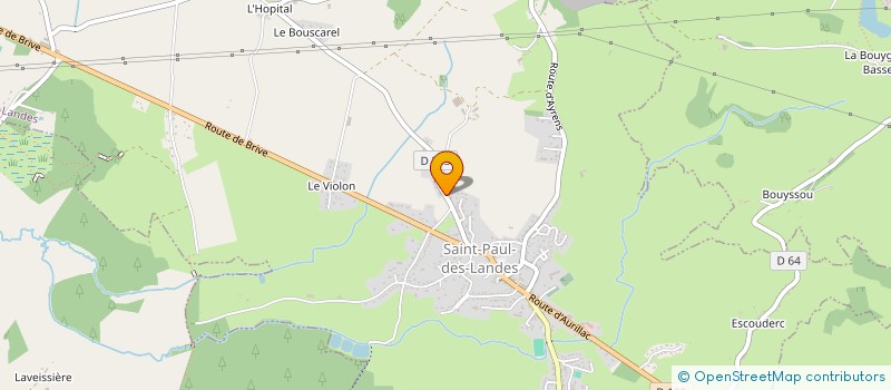 localisation de l'entreprise MONSIEUR WILLIAMS FERLUC à SAINT-PAUL-DES-LANDES