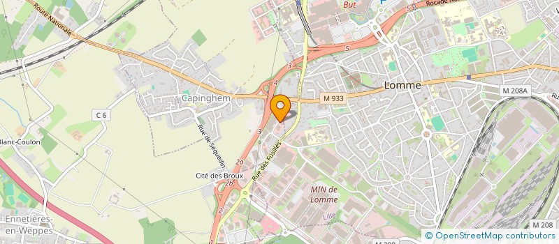 localisation de l'entreprise MONSIEUR WILLIAMS HOFFMANN à LILLE