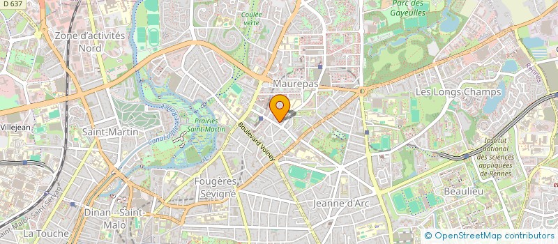 localisation de l'entreprise MONSIEUR WILLIAMS IMBOULA  RENNES