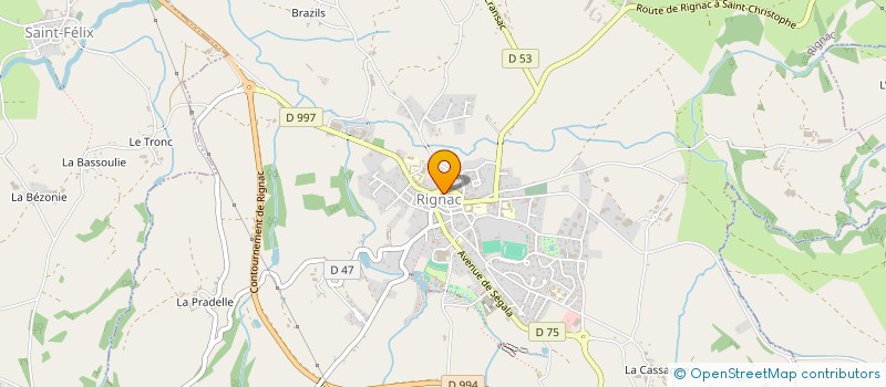 localisation de l'entreprise MONSIEUR WILLIAMS INESTA à RIGNAC