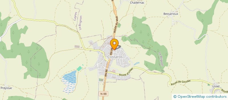 localisation de l'entreprise MONSIEUR WILLIAMS JOUFFROY  VIELPRAT