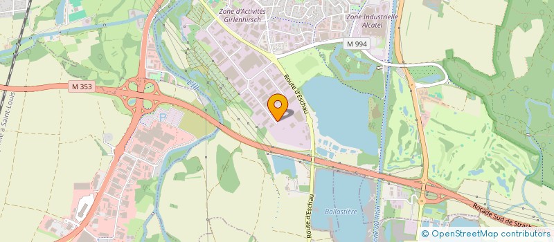 localisation de l'entreprise MONSIEUR WILLIAMS LACASA  ILLKIRCH-GRAFFENSTADEN