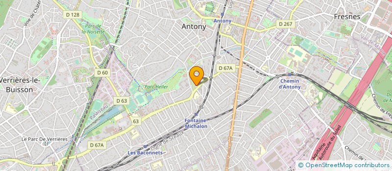 localisation de l'entreprise MONSIEUR WILLIAMS MALLET à ANTONY