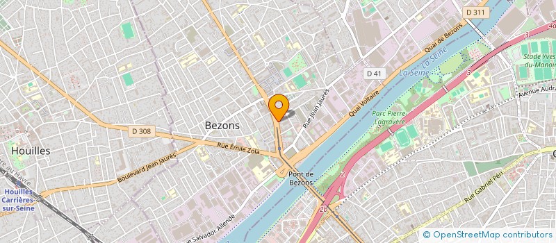 localisation de l'entreprise MONSIEUR WILLIAMS MANTANTU  BEZONS