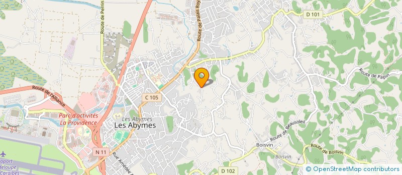 localisation de l'entreprise MONSIEUR WILLIAMS ORSIEONE à LES ABYMES
