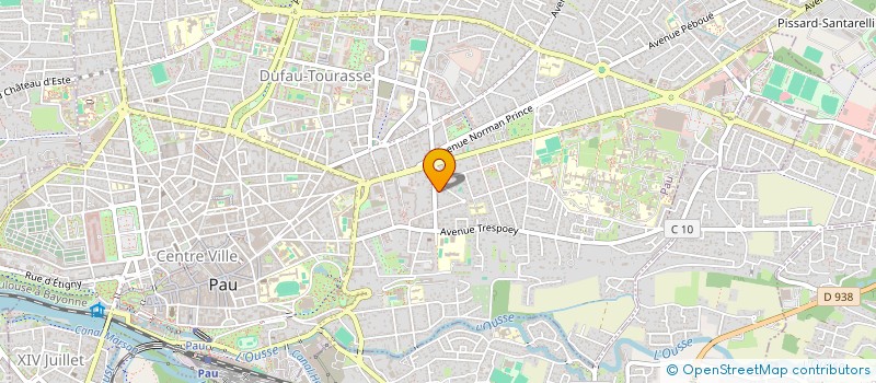 localisation de l'entreprise MONSIEUR WILLIAMS PROCUREUR à PAU