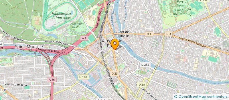 localisation de l'entreprise MONSIEUR WILLIAMS RATAFIKA  JOINVILLE-LE-PONT