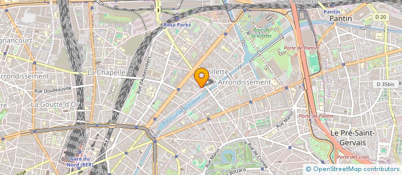 localisation de l'entreprise MONSIEUR WILLIAMS ZINGILE  PARIS