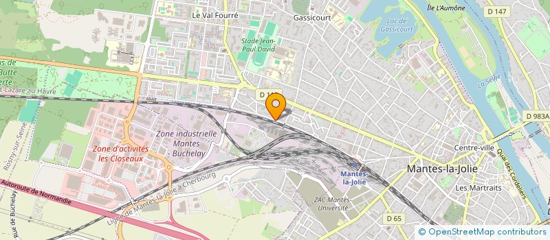 localisation de l'entreprise MONSIEUR WILLIANS FAGUNDES FERREIRA  MANTES-LA-JOLIE