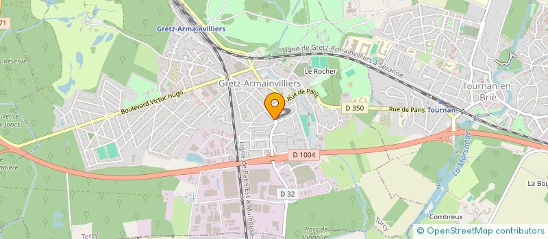 localisation de l'entreprise MONSIEUR WILLIANS GONCALVES DE OLIVEIRA  GRETZ-ARMAINVILLIERS