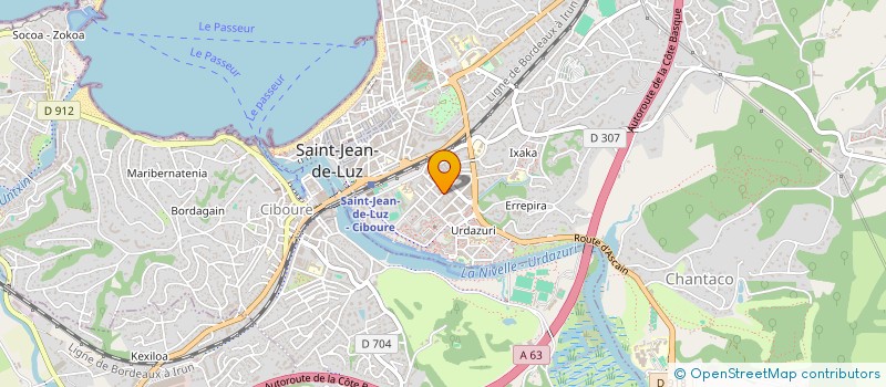 localisation de l'entreprise MONSIEUR WILLKA GUZMAN  LABENNE