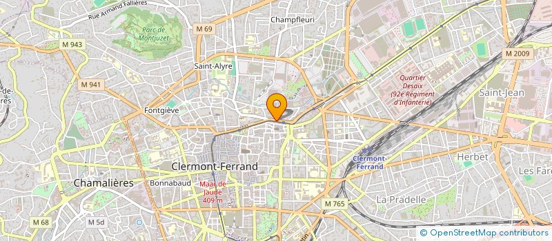 localisation de l'entreprise MONSIEUR WILLLY IBO  CLERMONT-FERRAND