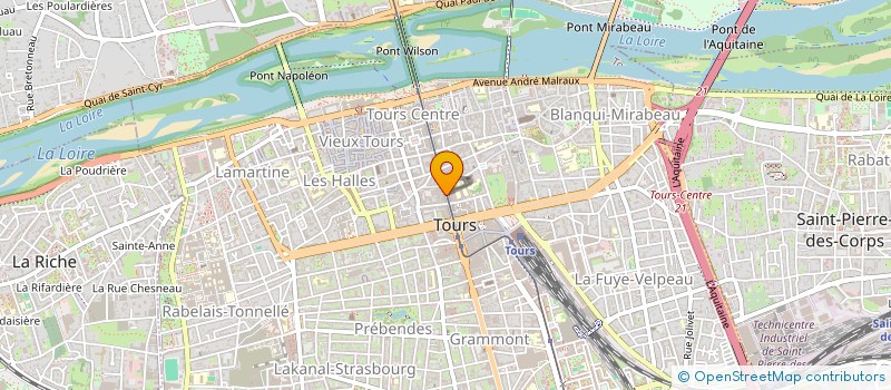 localisation de l'entreprise MONSIEUR WILLMS PAUL  TOURS