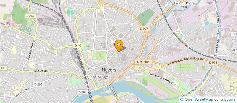 localisation de l'entreprise MONSIEUR WILLMYTH COUDOUX à NEVERS