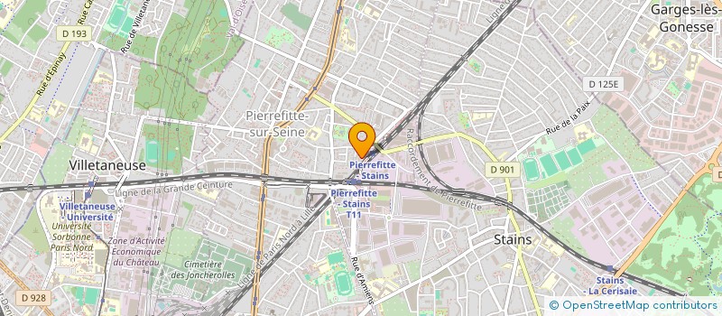 localisation de l'entreprise MONSIEUR WILLOU NOUVET à PIERREFITTE-SUR-SEINE
