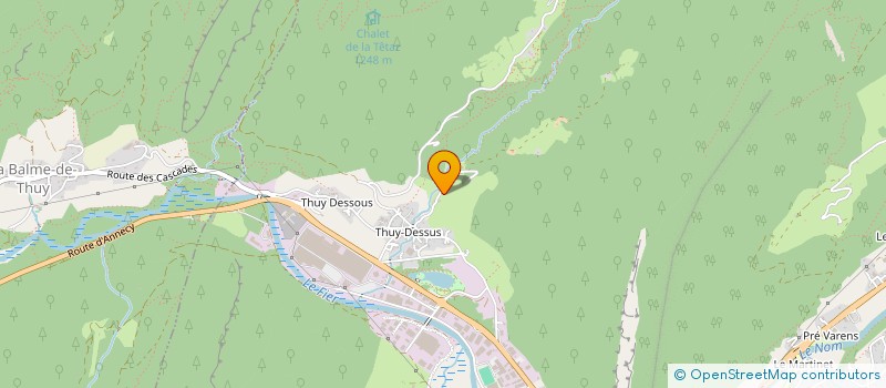 localisation de l'entreprise MONSIEUR WILLY ANDREOLLE  LES CLEFS