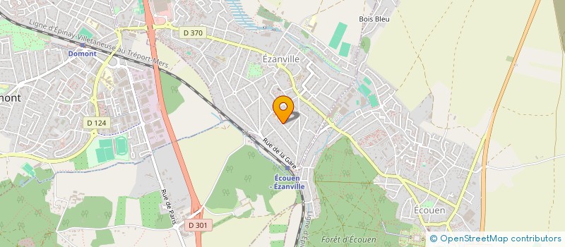 localisation de l'entreprise MONSIEUR WILLY ANICET  EZANVILLE