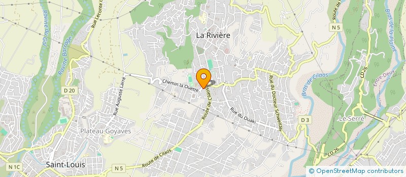 localisation de l'entreprise MONSIEUR WILLY BABAS à SAINT-LOUIS