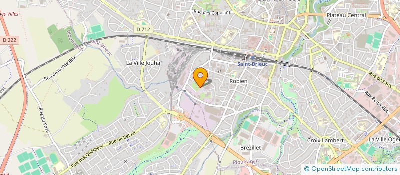 localisation de l'entreprise MONSIEUR WILLY BLIVET à SAINT-BRIEUC