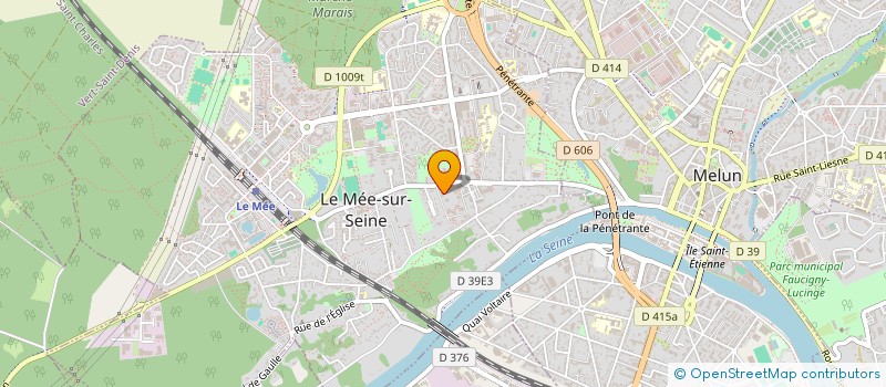 localisation de l'entreprise MONSIEUR WILLY BOLELE ENGANGAMBA  LE MEE-SUR-SEINE