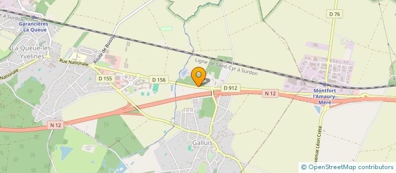 localisation de l'entreprise MONSIEUR WILLY BONETTI  GALLUIS