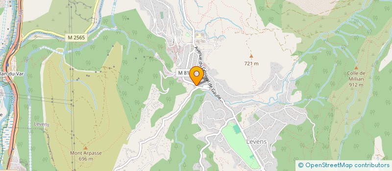 localisation de l'entreprise MONSIEUR WILLY BOUBENNEC  LEVENS