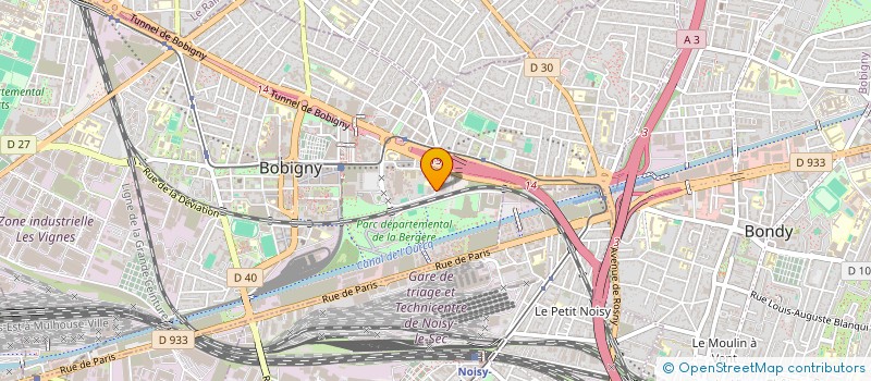 localisation de l'entreprise MONSIEUR WILLY BOUZIDI  BOBIGNY