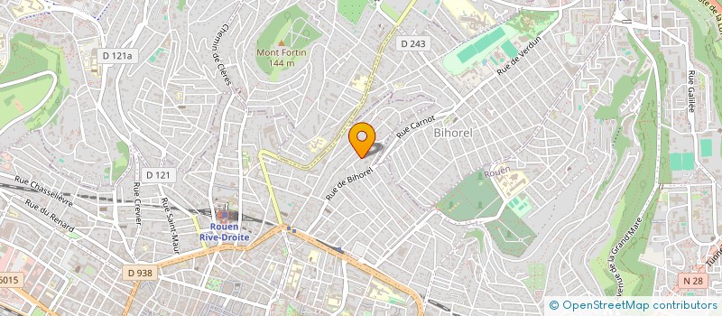 localisation de l'entreprise MONSIEUR WILLY BRACOUD  ROUEN