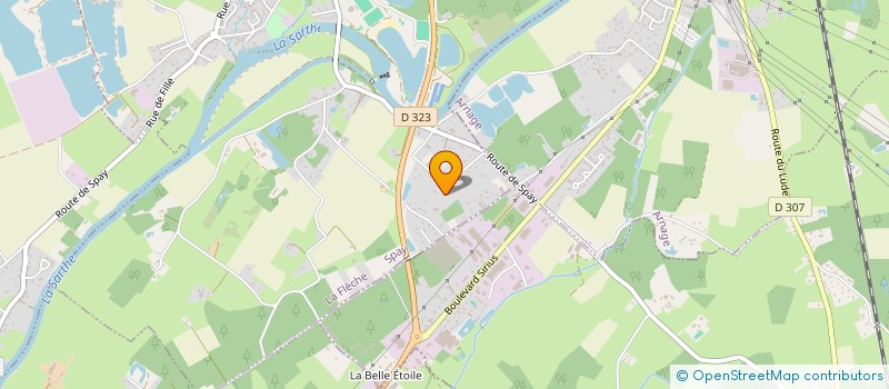 localisation de l'entreprise MONSIEUR WILLY BRETEAU  SPAY