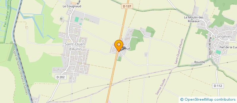 localisation de l'entreprise MONSIEUR WILLY CAILLAUD  SAINT-OUEN-D'AUNIS