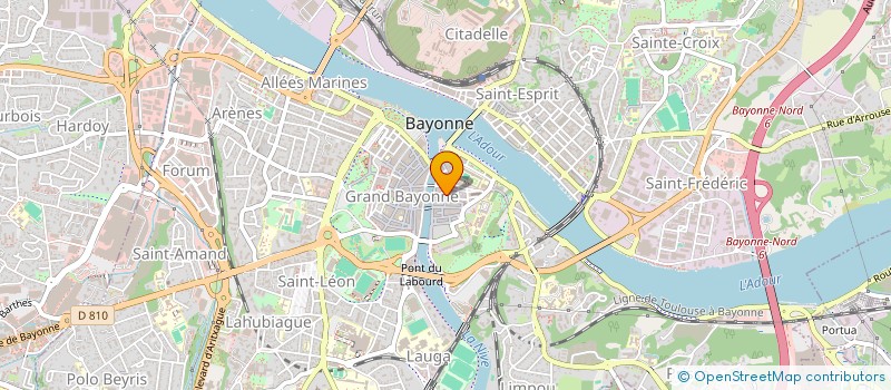 localisation de l'entreprise MONSIEUR WILLY DE MAM à BAYONNE