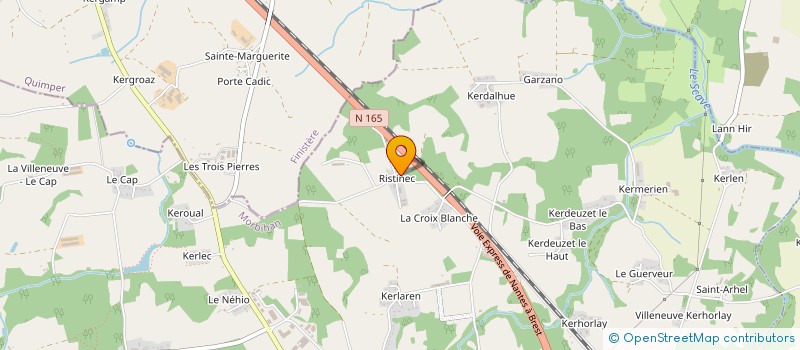 localisation de l'entreprise MONSIEUR WILLY DEBARRE à GUIDEL