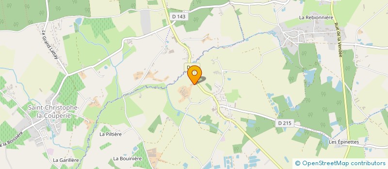 localisation de l'entreprise MONSIEUR WILLY DELAHAIE à BEAUPREAU-EN-MAUGES