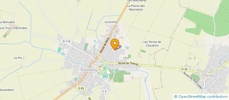 localisation de l'entreprise MONSIEUR WILLY DESRUES  MENARS