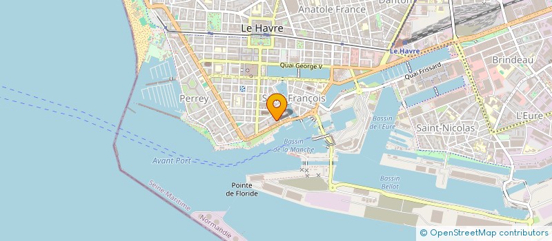 localisation de l'entreprise MONSIEUR WILLY DINALLE  LE HAVRE