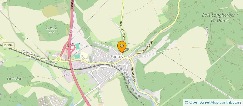 localisation de l'entreprise MONSIEUR WILLY DUMAISNIL  FONTOY