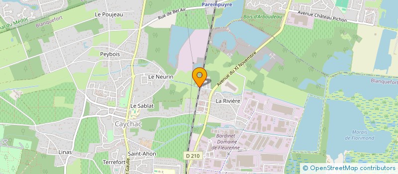 localisation de l'entreprise MONSIEUR WILLY DUPONT à BLANQUEFORT