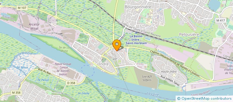 localisation de l'entreprise MONSIEUR WILLY ELFRICK  INDRE