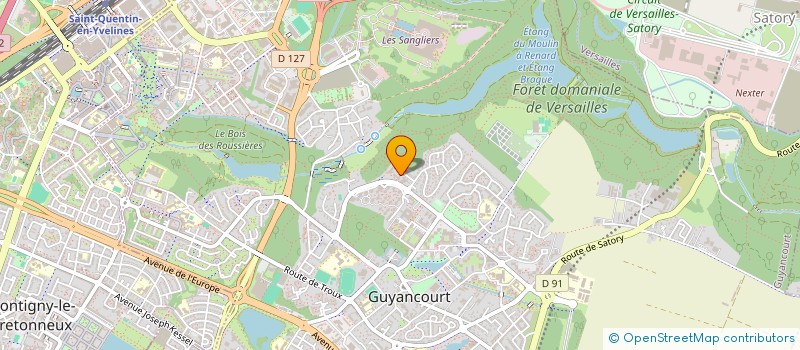 localisation de l'entreprise MONSIEUR WILLY EUPHEMIE  GUYANCOURT